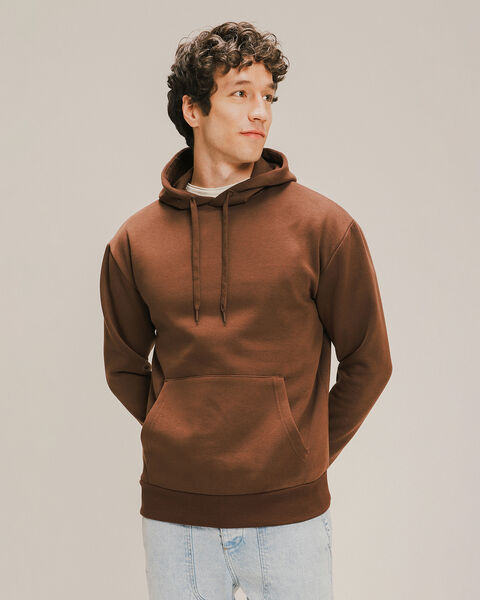 Sudadera Relaxed Caf&eacute;